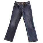 Gloria Vanderbilt  Jeans Women 8 Petite Short Blue Amanda Straight Leg Mom Pants Photo 0