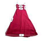 Michelangelo Prom/ Wedding Gown Red Maxi Dress Size M Photo 2