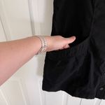 Anthropologie Maeve by  Black Short-Sleeve Collared Mini Shirt Dress Photo 6