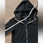 Nike ‎ Women’s Hoodie Black Sweatshirt Full Zip Pockets Photo 8