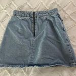 BDG UO Utility A-Line Denim Mini Skirt Photo 0