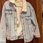 PacSun  Denim Jacket Sherpa Photo 0