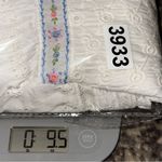 Love Shack Fancy  Women’s Size 4 White Jullian Eyelet Long Sleeve Mini Dress Photo 12