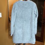 NWT Peaches & Dreams Embroidered Santa Teddy Ho Ho Ho Sleep Nightgown Size Small Gray Photo 8