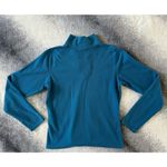 The North Face  Women's Ocean Blue TKA 100 Fleece Quarter Zip Outdoor Size Medium Photo 2
