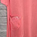 Vintage 50/60s Shadowline Chemise Nightgown Nylon Size S Pink Floral Pockets Photo 1