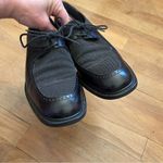 Stuart Weitzman Black Calf and Tweed Gatsby Lace-Up Oxford Loafers Size 7.5 Photo 7