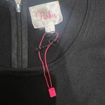 Parker Black Knit pleated dress Photo 4