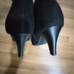 Karen Scott  8 Marana Perforated Zip Heel Fabric Bootie in Black w Box Workwear Photo 2