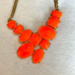 Vintage Statement Necklace Orange Photo 1