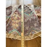 Dress Barn Open Cardigan Size XL Colorful Paisley Lightweight Business Casual Photo 5