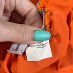 Sheseeworld Cut Out Mini Dress Sleeveless Halter Neck Ruched Dress Orange SZ M Size M Photo 7