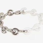 Calvin Klein  Choppy Stainless Steel Matt White PVD Bracelet white silver Photo 0
