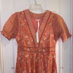 Maisie Chic Pink Floral Midi Skirt Size M Photo 5