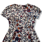 Topshop  Dress Size 4 Flowers Floral Fit And Flare Pleated Beautiful Colorful 
 Photo 2