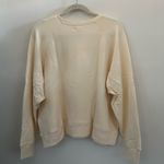 Madewell New  Sweatshirt in Antique Cream Size 3X Photo 1