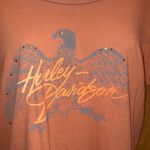 Orange Harley Davidson Motorcycle Milwaukee, WI T Photo 1