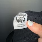 BKYS Lucky Charm Women’s Black Hoodie, Size Small Red Photo 5