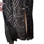 Trixxi  Square Neck Strappy Sequin Embroidered Prom Dress Side Slit Black Size 3 Photo 4