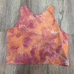 Athleta  Conscious‎ Crop Tank Top tie-dye pattern Size Medium Photo 1