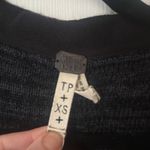 We The Free Women's Black and Gray Argyle Sweater free people size XS Photo 1