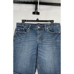 Banana Republic ‎ Blue Women's Denim Stretch Shorts - Size 8 Photo 2
