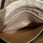 Fossil  Preston Woven Straw and Leather Shopper Shoulder Bag Photo 12