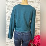 Wild Fable Teal Long Sleeve Top Photo 1