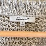 Madewell  crochet top drop shoulder sweater pullover wool‎ heather Womens Size S Photo 1