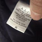 ALC Frank A.L.C. Navy Lace-Up Mini Dress Valeria 8 Photo 5