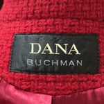 Dana Buchman Red Wool Zip Front Coat sz 6 Photo 6
