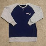 NFL New England Patriots  Blue Pullover Crewneck Photo 0