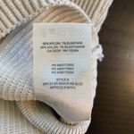 Babaton  Beige Ribbed Knit Tube Top Bandeau M Neutral Basic Capule Layering Photo 3