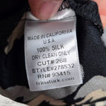 Trina Turk 90s Vintage  Black Turtleneck Silk USA Made Bodycon Mini Dress Size 4 Photo 6