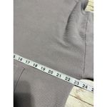 Athleta  Hooded Sweatshirt Waffle Women's Size XL Neutral Taupe Athleisure Photo 6