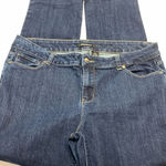 Roz & Ali  Women's Five Pocket Style Denim Mid-Rise Straight Jeans Blue Size 16 Photo 0