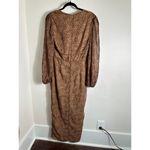 RUNAWAY THE LABEL  Ruby Midi Dress Leopard Size Medium NWT! Photo 8