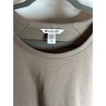 Athleta  Womens Size 1X Taupe Seasoft Long Sleeve Crew Neck Sweatshirt Photo 2