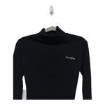 South Pole Vintage Style Black Turtleneck Size Large Babydoll style sweater Photo 2