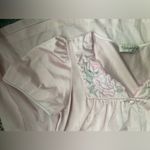 Vassarette Vintage pink floral nightgown housecoat set, size small medium Photo 12