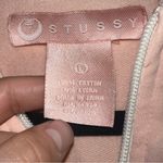 Stüssy Stussy Y2K Baby Pink Full Zip Lightweight Jacket Size: Large Photo 3