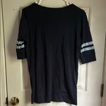 47 Brand '47 Boston Red Sox Black Tee with Gray Stripes Photo 2