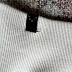 Varley Vine Half Zip Pullover Sweater Jacket Ivory Size XS Ribbed Sweatshirt Photo 7