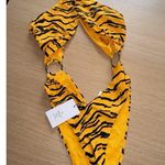 We Wore What Swimsuit Striped Danielle Anima Pint Women’s Small NWT 1242 Photo 2