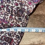 Shoshanna "Alina" Women’s 100% Silk White/Multi Paisley Blouson Dress Sz 8 Photo 8