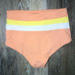 l*space L* Rebel Top Portia Striped High Waist Bikini Bottom Set XS NWT Photo 8