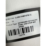 EGO  Official - One Strap Distressed Patchwork Mini Dress in Light Blue Denim Photo 1