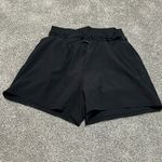 Zella ‎ black drawstring shorts cinched waist size small Photo 0