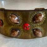 Vintage Metal and Stone Belt​ Gold Photo 12