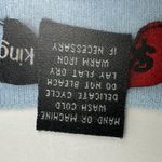 Sandra King Medium Light Blue Sleeveless Sweater Vest 55i Photo 3